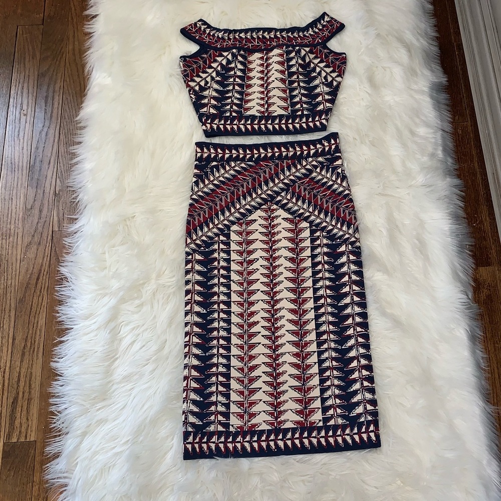 BCBG Two Piece Skirt and Top